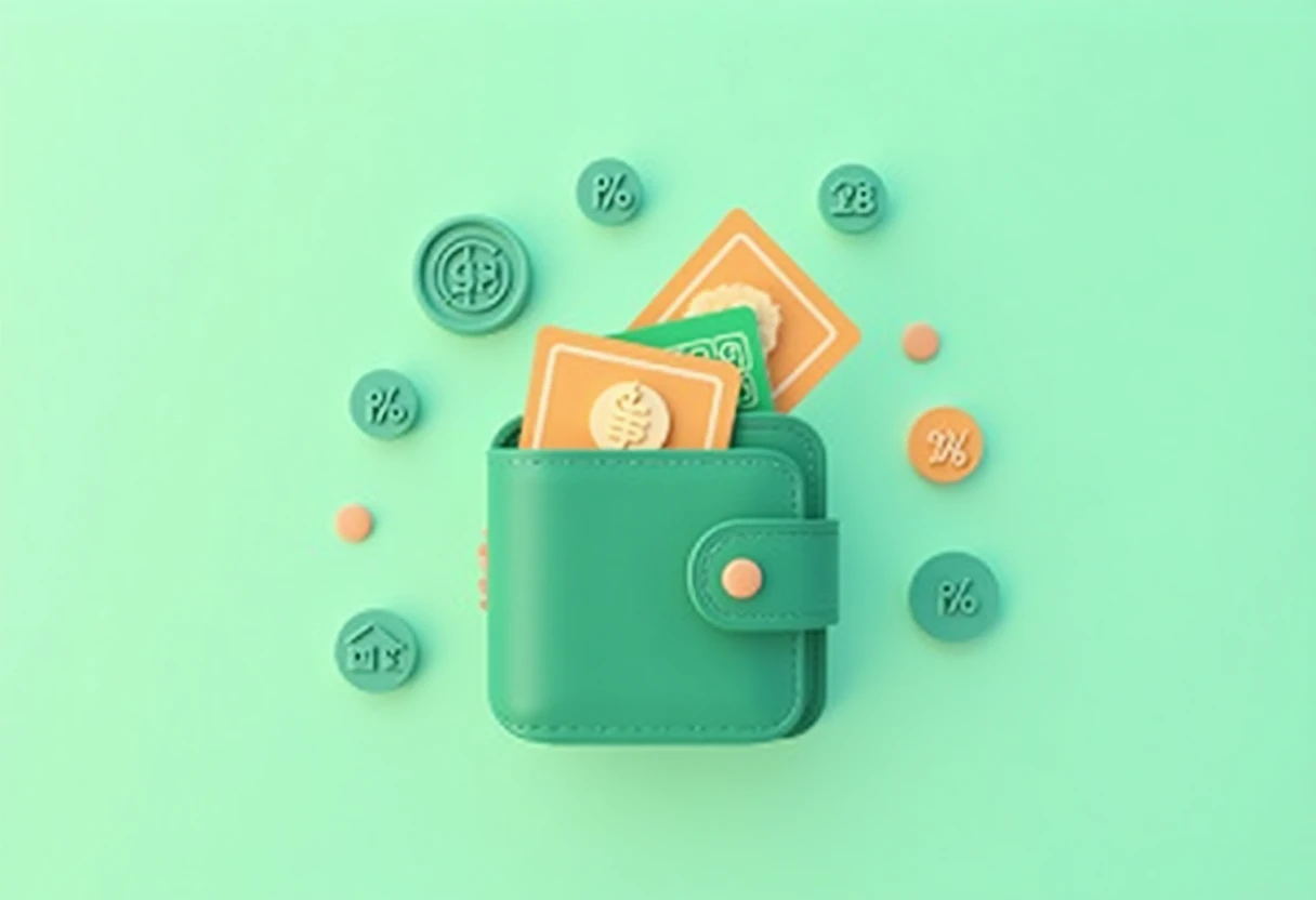 Cashback credit card concepts