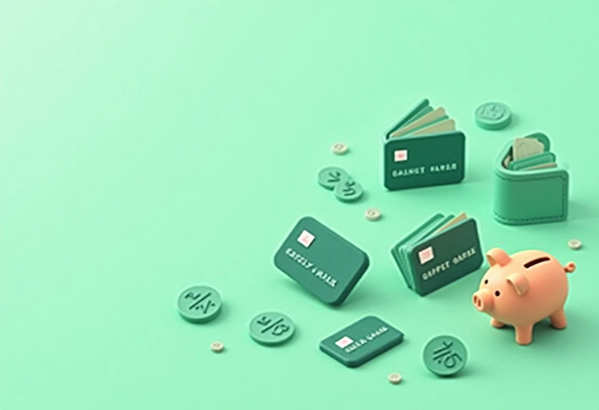 Illustration of cashback credit cards