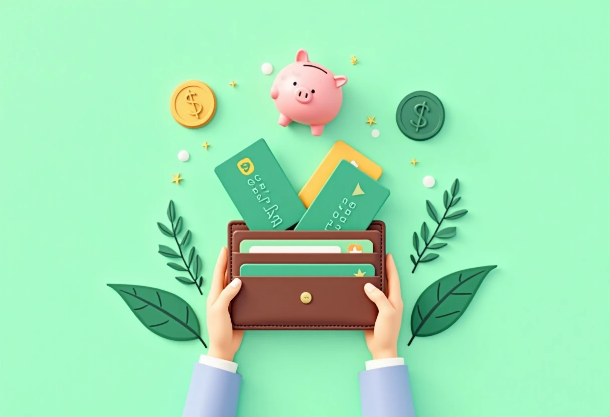 Wallet with cashback rewards