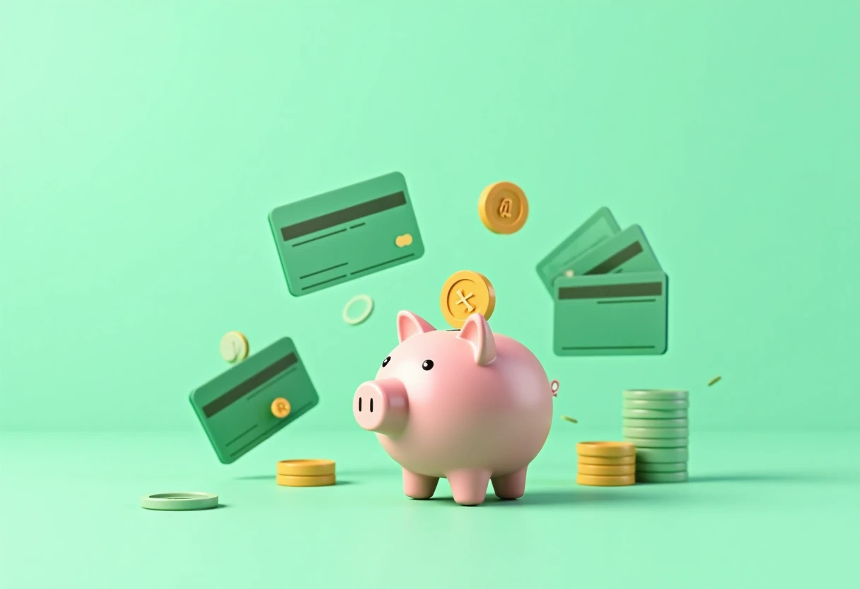 Travel-friendly credit card concept