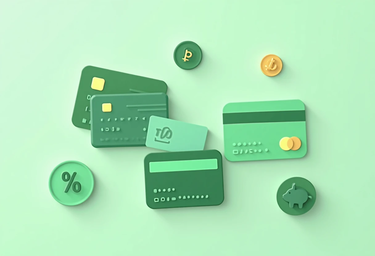 Premium travel rewards card illustration