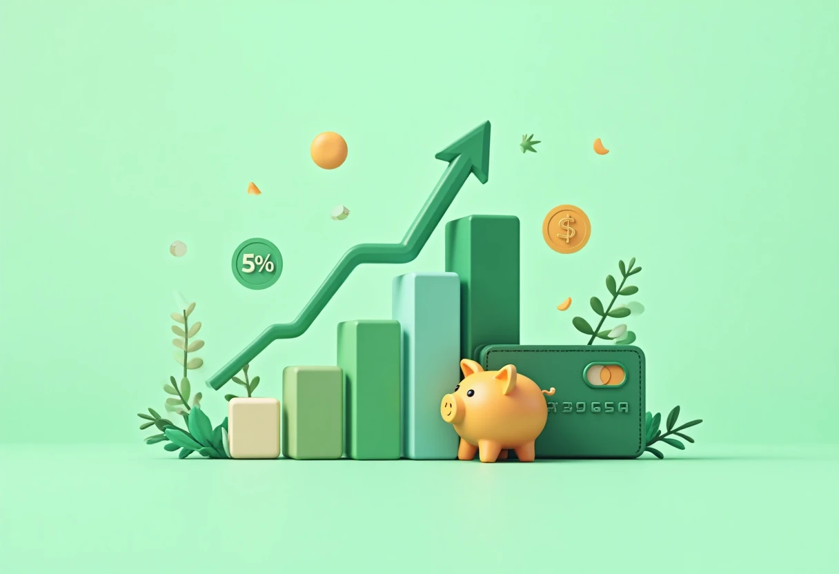 Illustration of cashback credit cards
