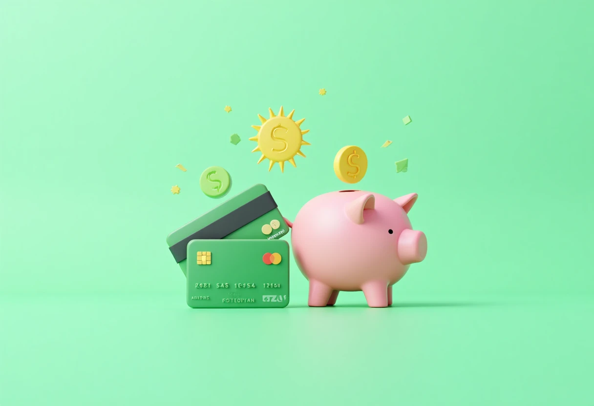 Cashback credit card illustration