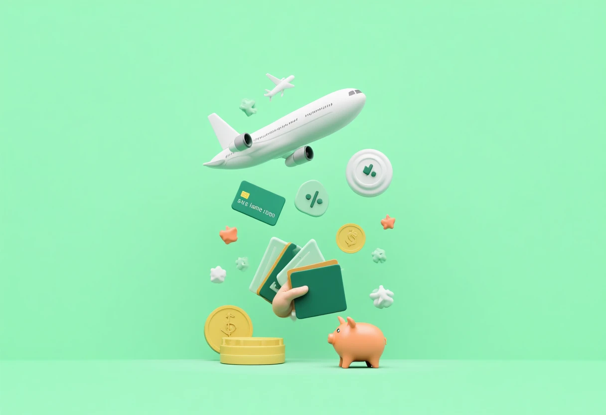 Travel rewards concept