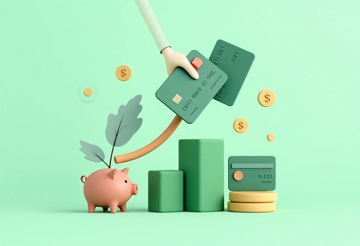Cashback savings concept
