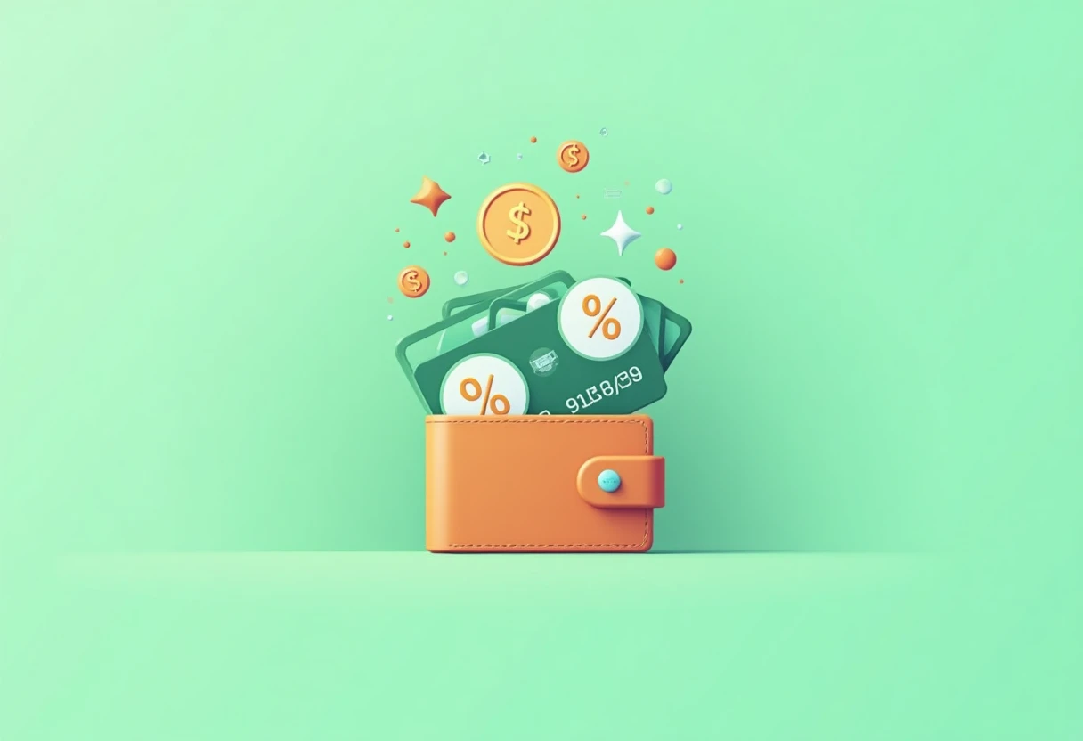 Wallet with cashback rewards