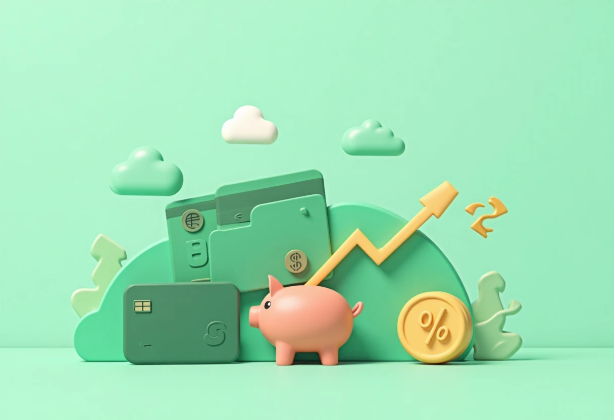 Digital banking rewards card