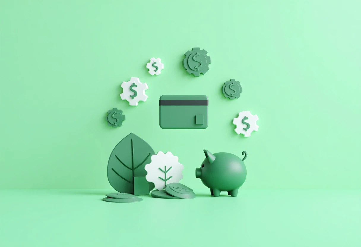 Cashback credit card concept