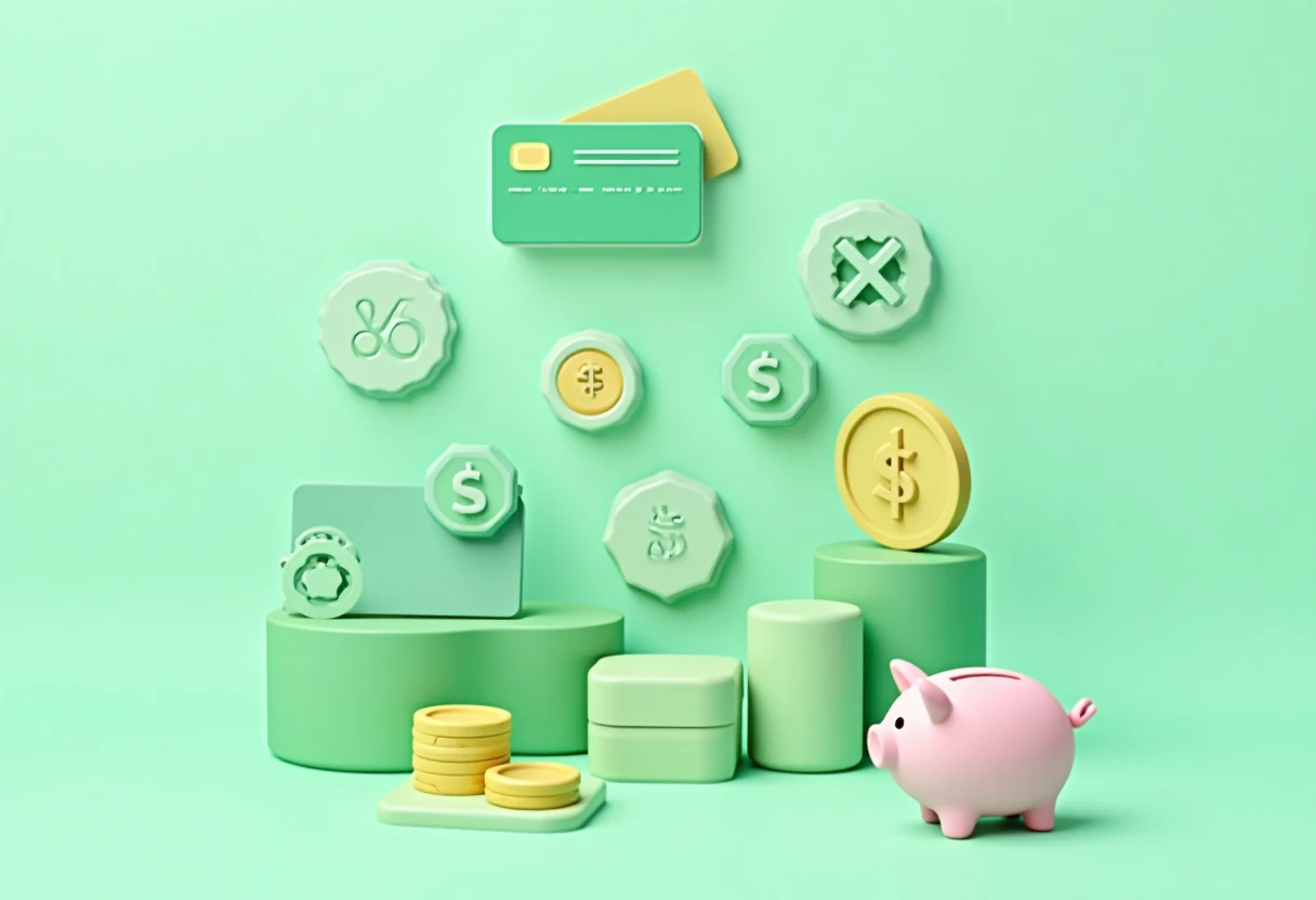Illustration of cashback credit cards