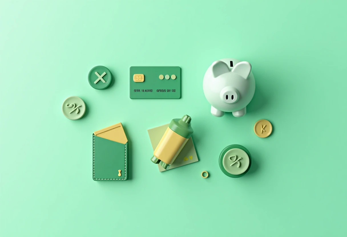 Cashback-Kreditkarten Symbole