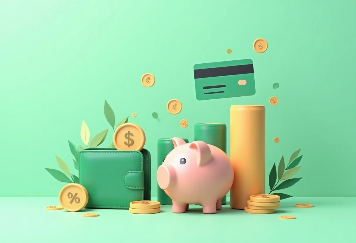 Illustration of credit card rewards