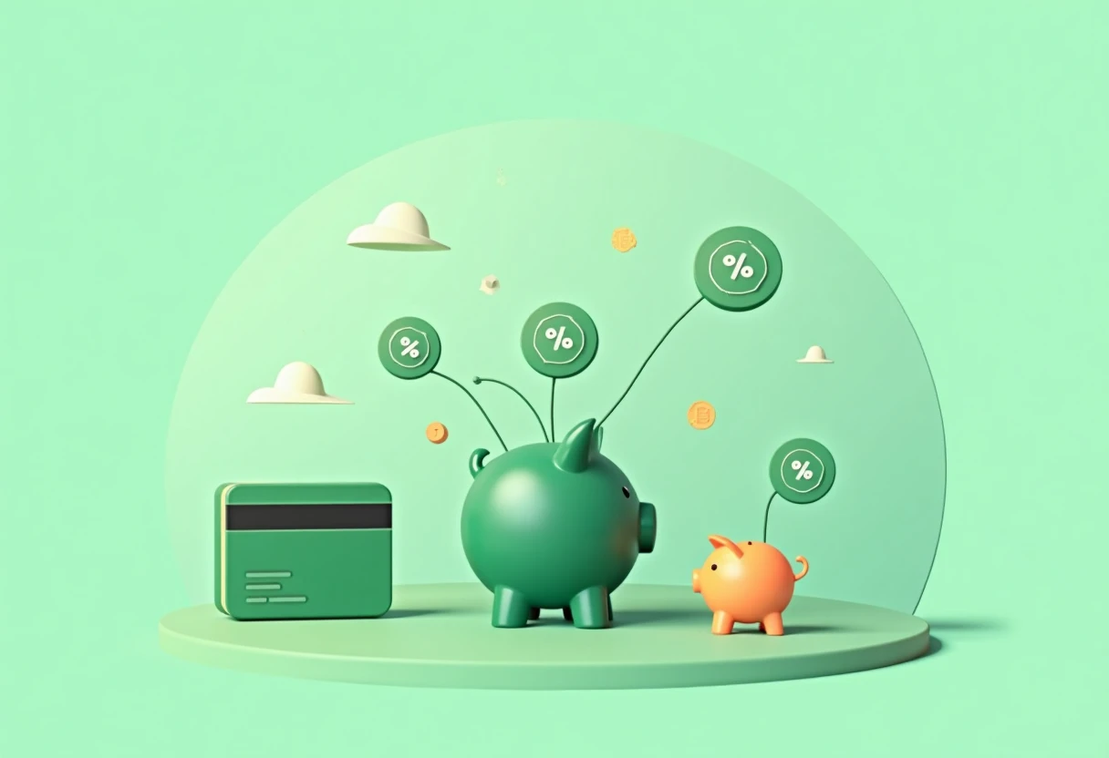 Iconos de cashback y monedero