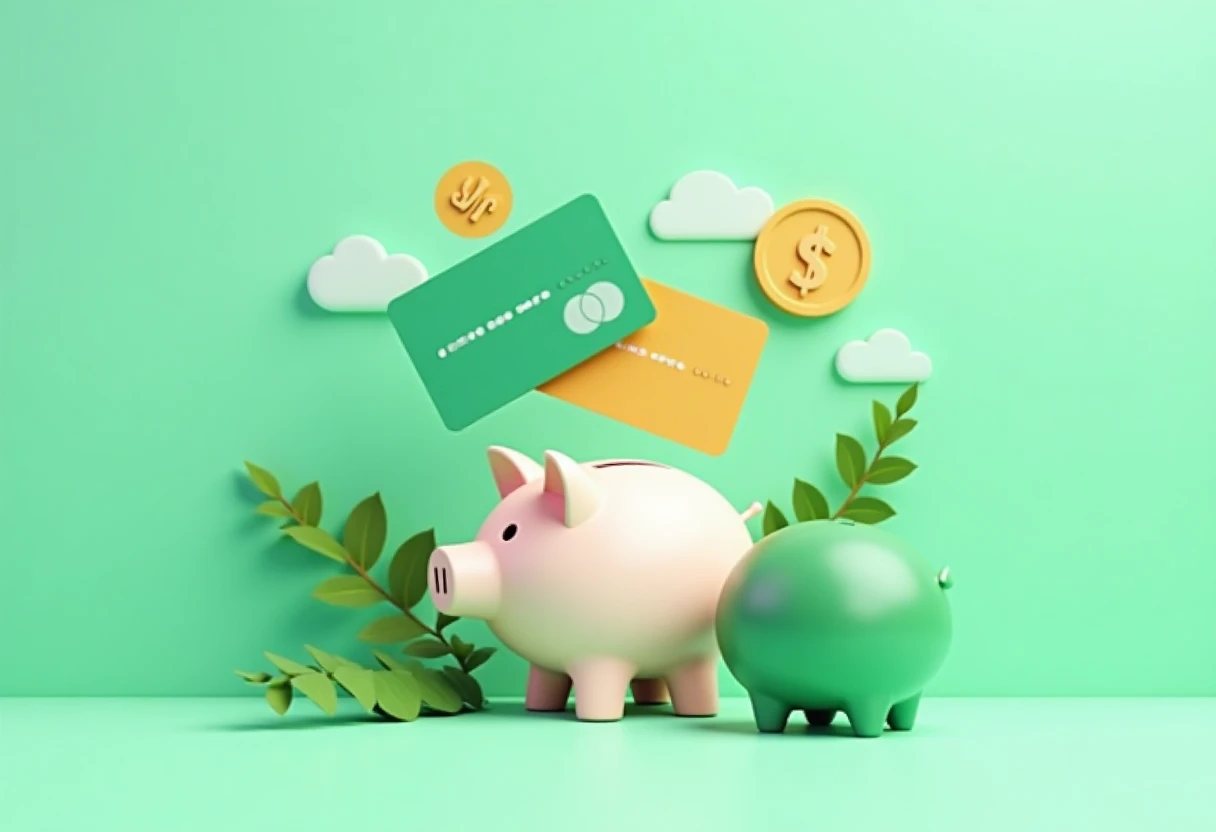Tarjeta de crédito destacada