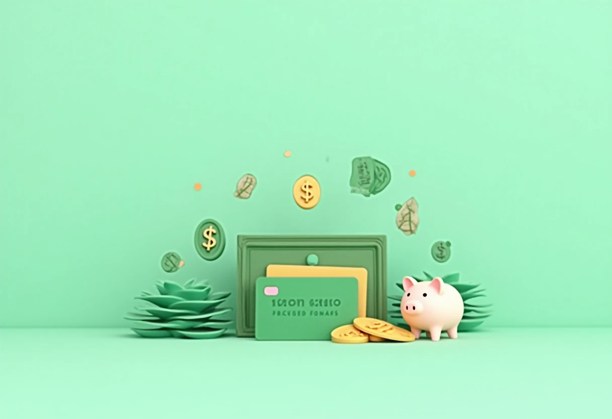 Premium rewards card illustration