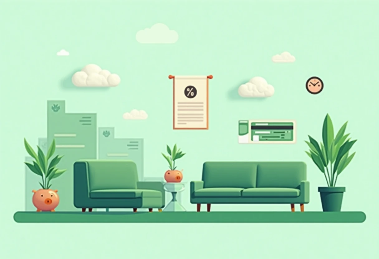 Airport lounge benefits illustration