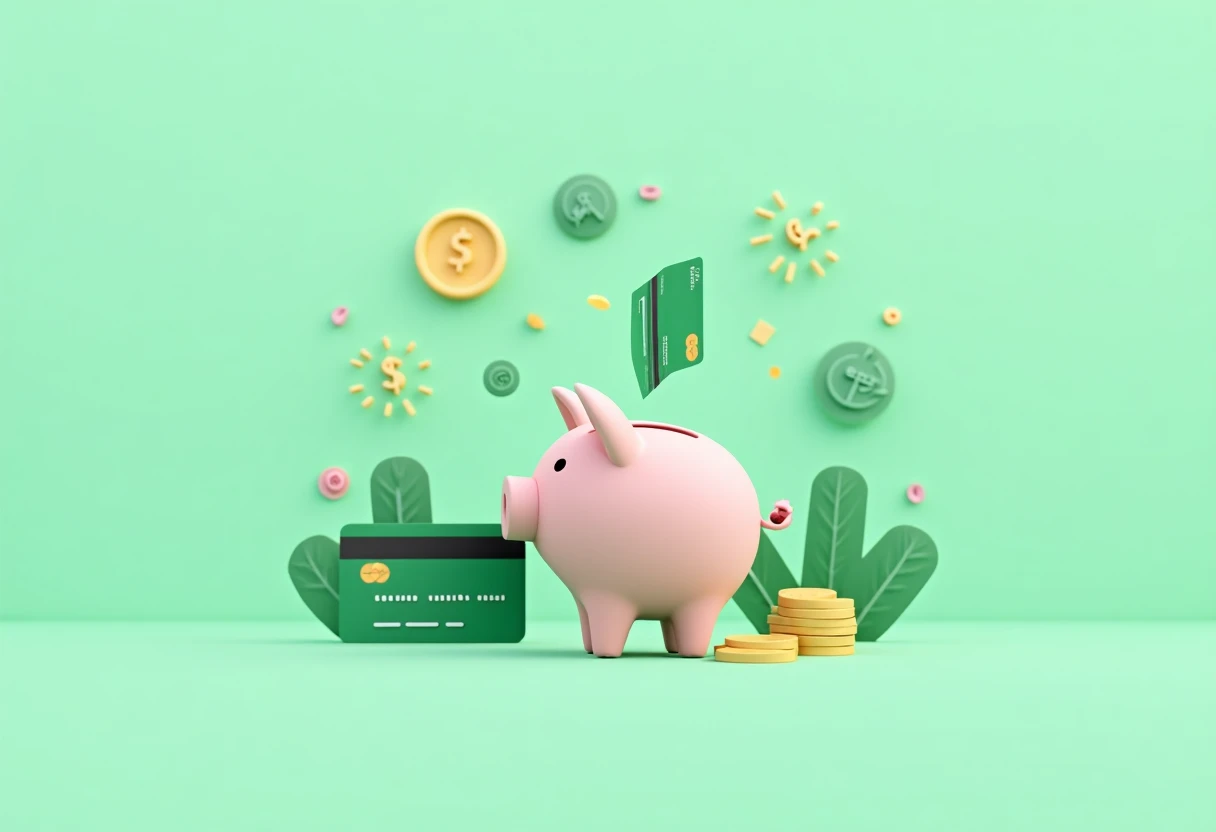 Student exploring credit card options