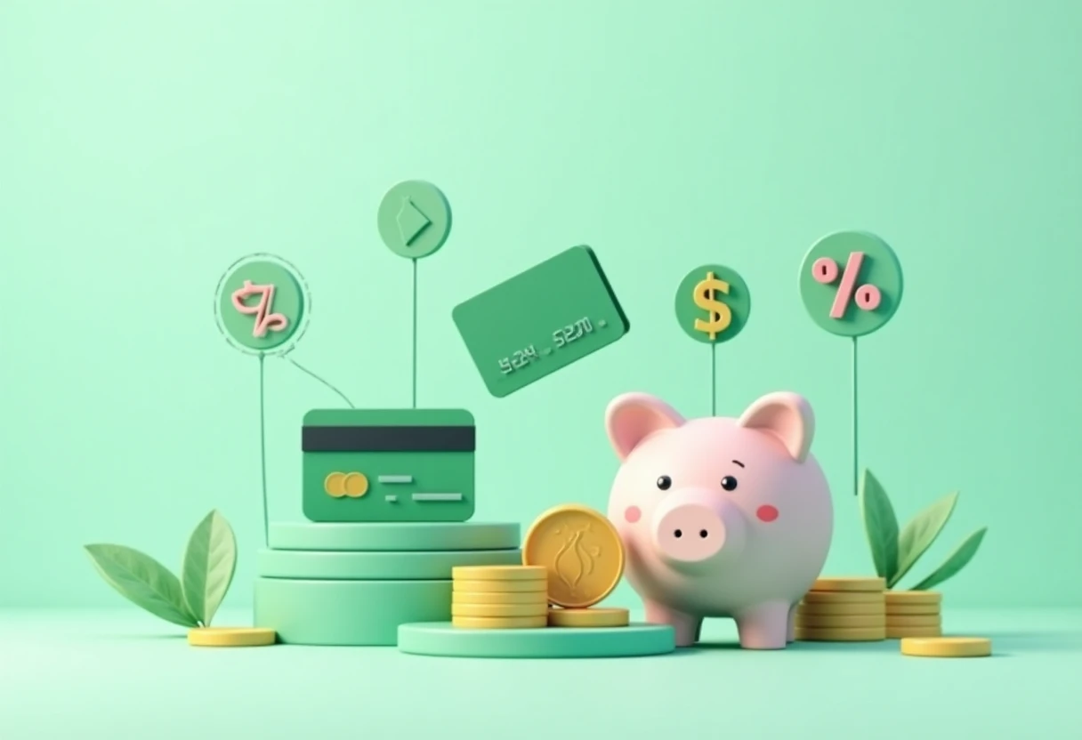 Credit card fees illustration