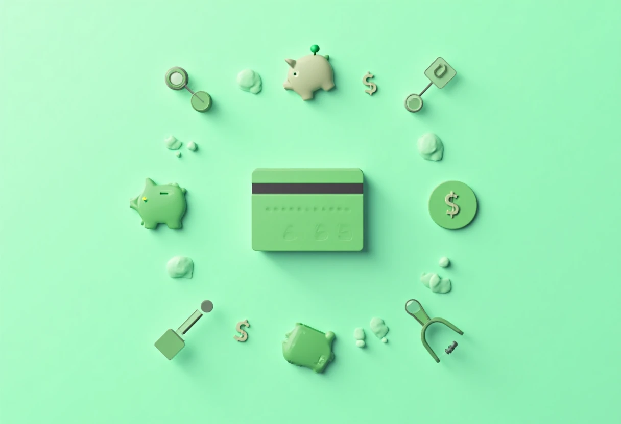 Frequent traveler credit card design