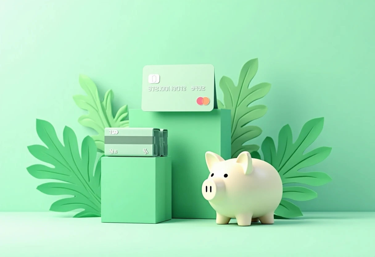 Illustration of credit card savings