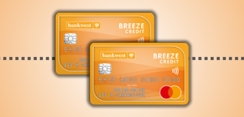 Bankwest breeze mastercard