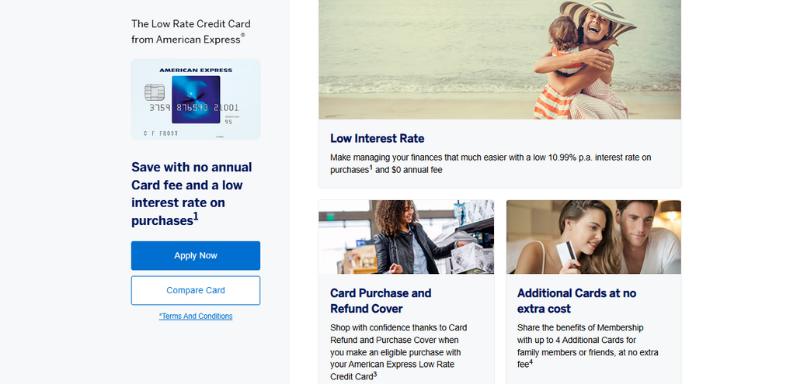 american express website