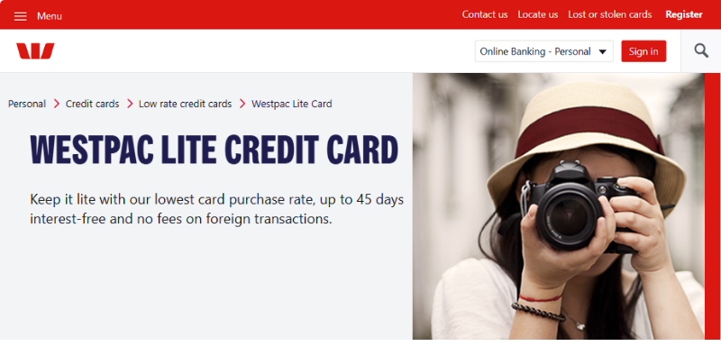 westpac website