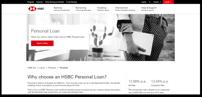 HSBC Personal Loans