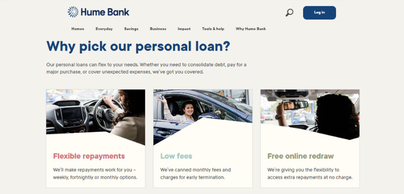 Hume Bank Personal Loans