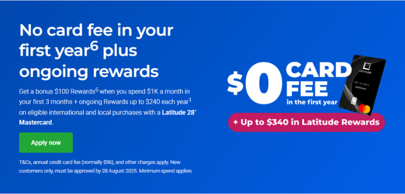 Latitude 28° Global Platinum Mastercard