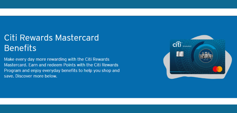 citi rewards credit card